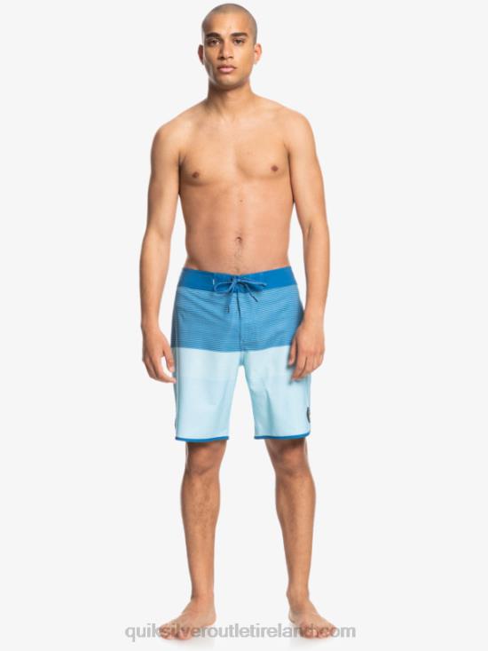 Men Quiksilver SurfSilk Tijuana 19 Boardshorts N02TD1869 classic blue