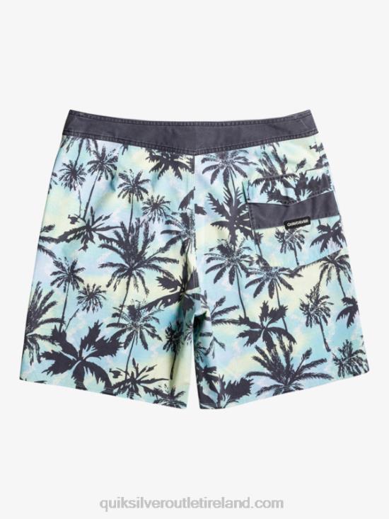 Men Quiksilver SurfSilk Washed 18 Boardshorts N02TD1757 buttercup
