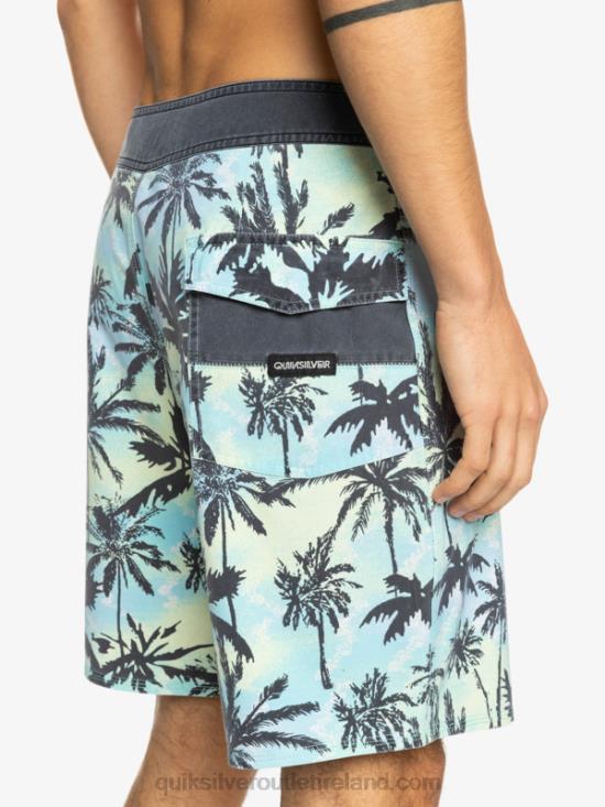 Men Quiksilver SurfSilk Washed 18 Boardshorts N02TD1757 buttercup