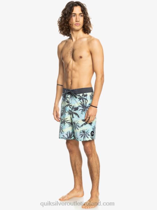 Men Quiksilver SurfSilk Washed 18 Boardshorts N02TD1757 buttercup