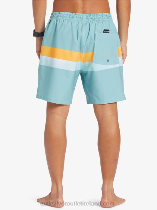 Men Quiksilver Surfsilk Air-Brush 17 Volleys N02TD655 cameo blue