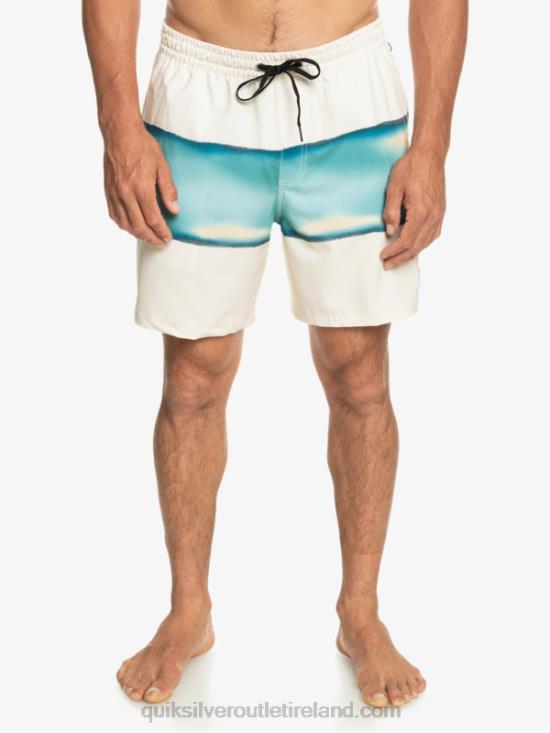 Men Quiksilver Surfsilk Air-Brush 17 Volleys N02TD656 birch