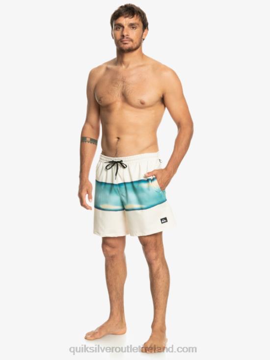 Men Quiksilver Surfsilk Air-Brush 17 Volleys N02TD656 birch