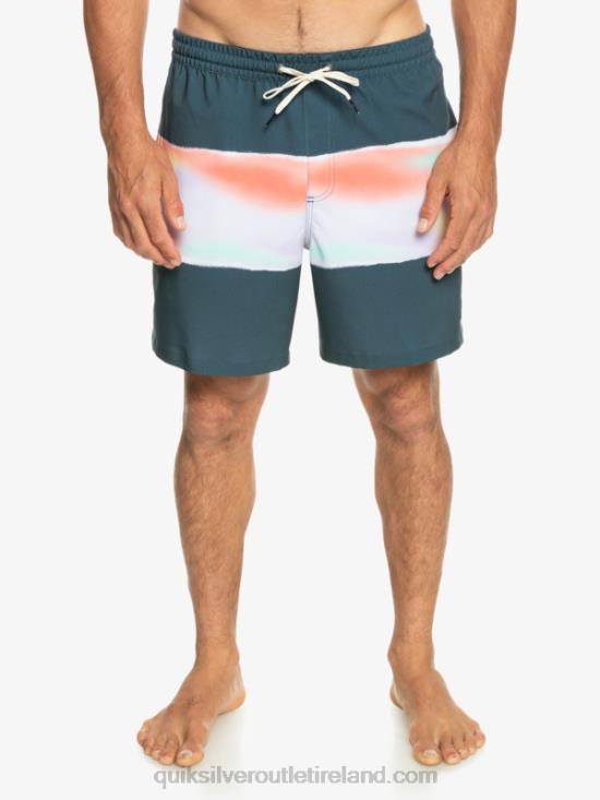 Men Quiksilver Surfsilk Air-Brush 17 Volleys N02TD657 midnight navy