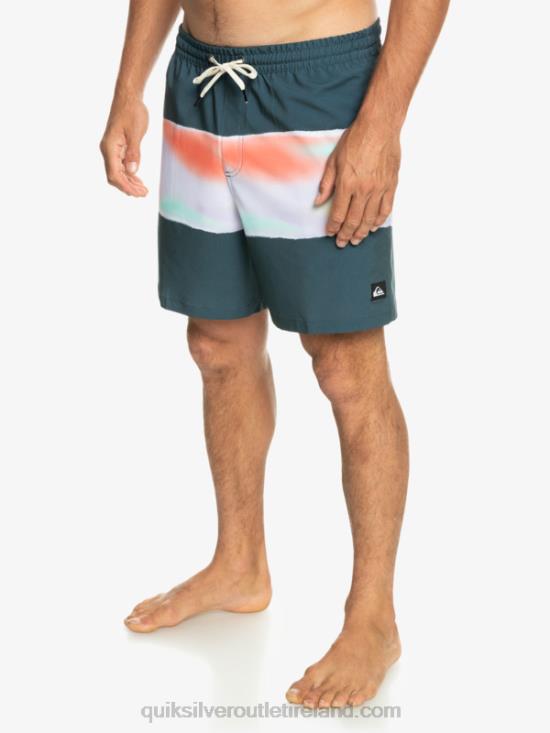 Men Quiksilver Surfsilk Air-Brush 17 Volleys N02TD657 midnight navy