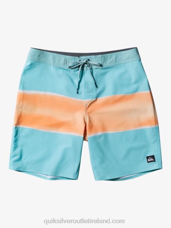 Men Quiksilver Surfsilk Air Brush 19 Boardshorts N02TD644 angel blue