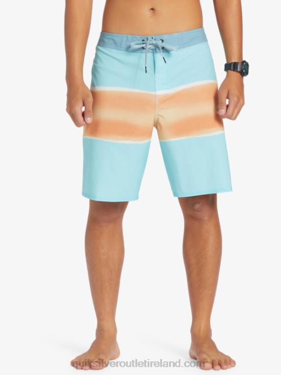 Men Quiksilver Surfsilk Air Brush 19 Boardshorts N02TD644 angel blue