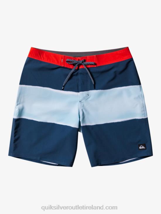 Men Quiksilver Surfsilk Air Brush 19 Boardshorts N02TD645 midnight navy