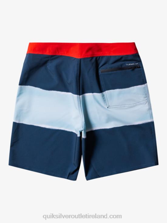 Men Quiksilver Surfsilk Air Brush 19 Boardshorts N02TD645 midnight navy