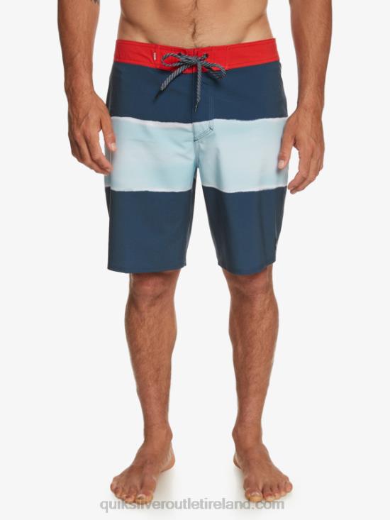 Men Quiksilver Surfsilk Air Brush 19 Boardshorts N02TD645 midnight navy