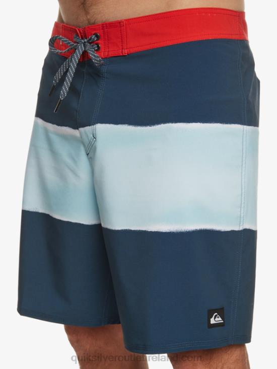 Men Quiksilver Surfsilk Air Brush 19 Boardshorts N02TD645 midnight navy