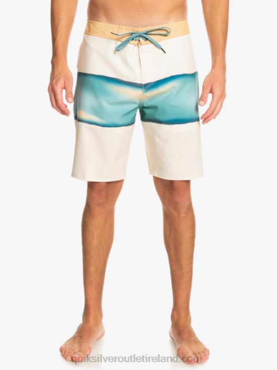 Men Quiksilver Surfsilk Air Brush 19 Boardshorts N02TD646 birch