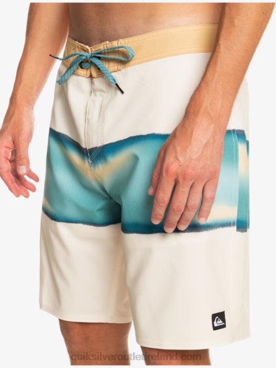 Men Quiksilver Surfsilk Air Brush 19 Boardshorts N02TD646 birch