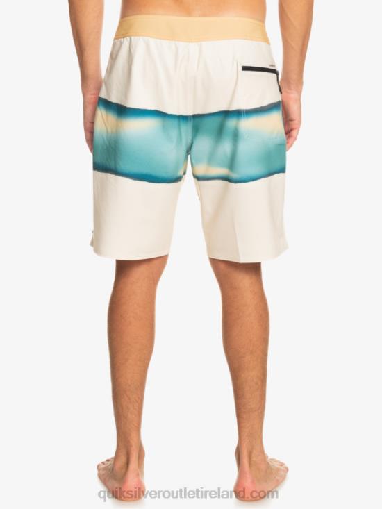 Men Quiksilver Surfsilk Air Brush 19 Boardshorts N02TD646 birch