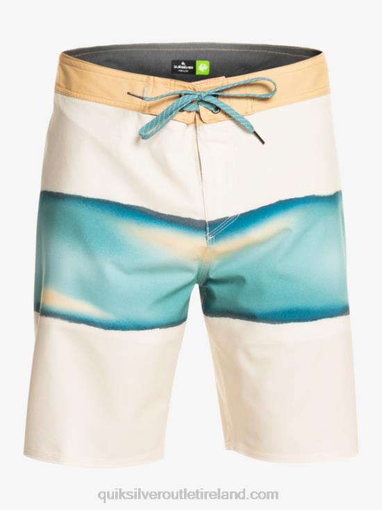 Men Quiksilver Surfsilk Air Brush 19 Boardshorts N02TD646 birch