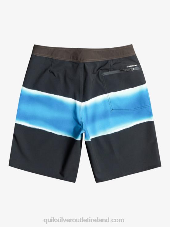 Men Quiksilver Surfsilk Air Brush 19 Boardshorts N02TD647 black