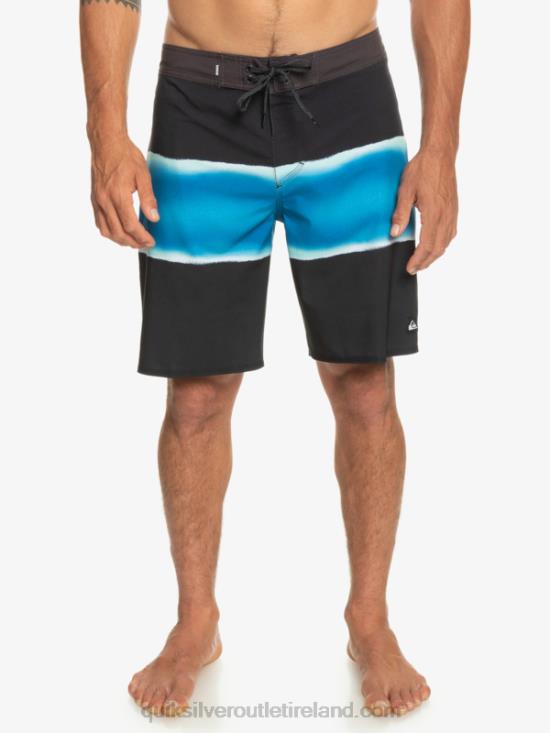 Men Quiksilver Surfsilk Air Brush 19 Boardshorts N02TD647 black