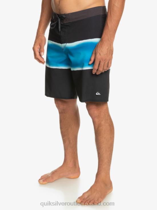 Men Quiksilver Surfsilk Air Brush 19 Boardshorts N02TD647 black