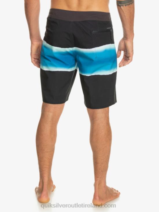 Men Quiksilver Surfsilk Air Brush 19 Boardshorts N02TD647 black
