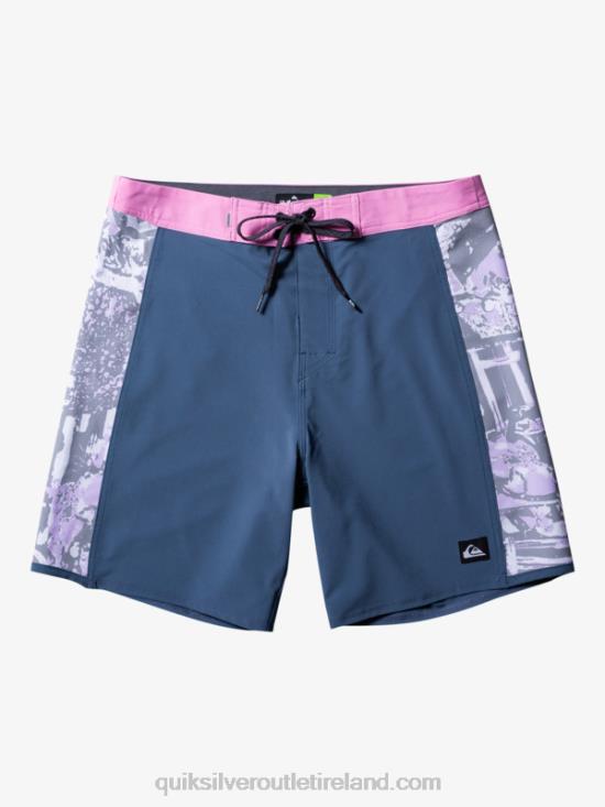 Men Quiksilver Surfsilk Arch 18 Boardshorts N02TD309 bering sea