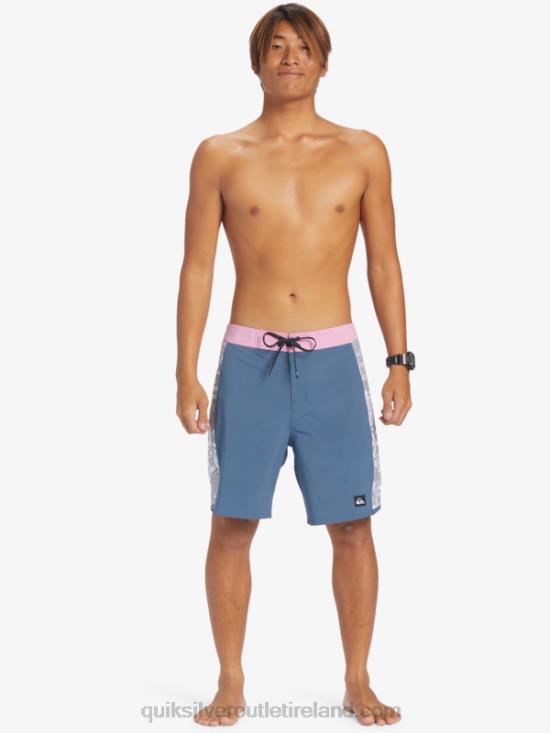 Men Quiksilver Surfsilk Arch 18 Boardshorts N02TD309 bering sea