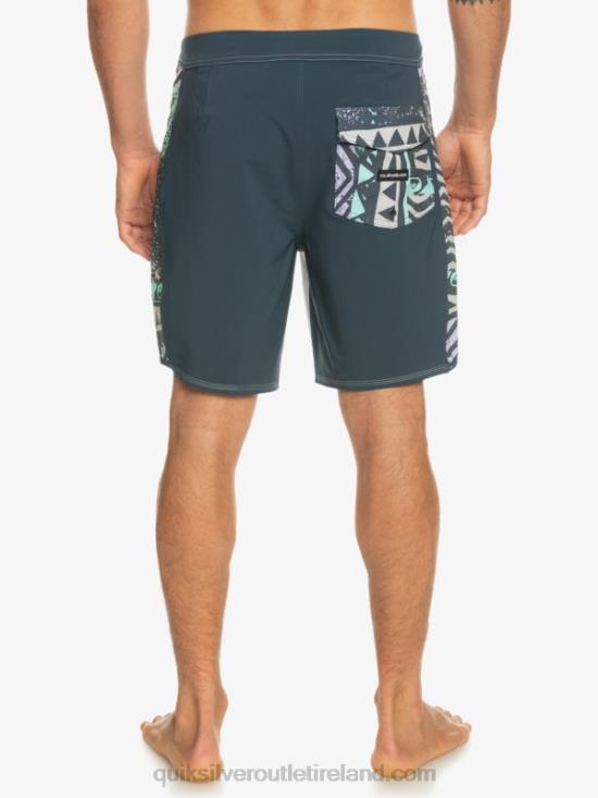 Men Quiksilver Surfsilk Arch 18 Boardshorts N02TD311 grey violet