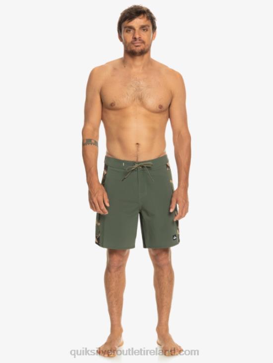 Men Quiksilver Surfsilk Arch 18 Boardshorts N02TD312 camo