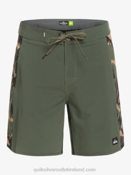 Men Quiksilver Surfsilk Arch 18 Boardshorts N02TD312 camo