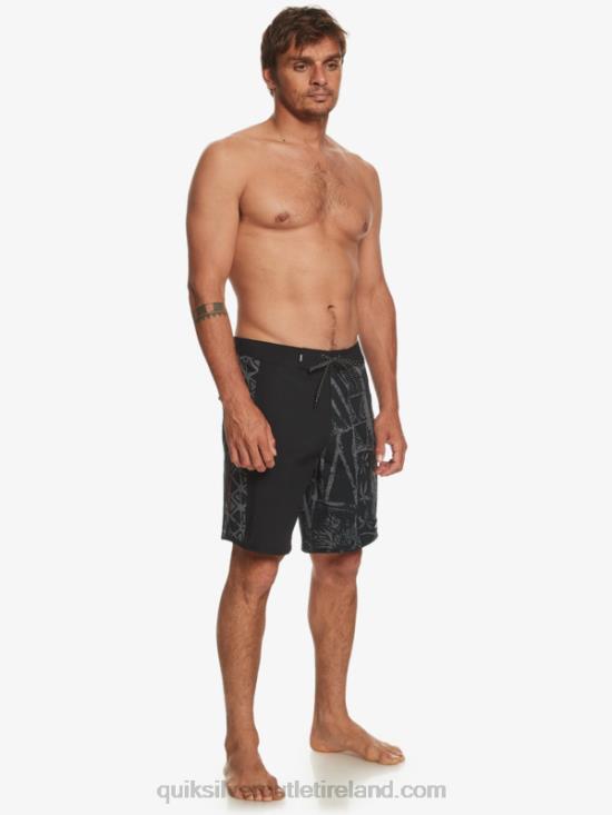 Men Quiksilver Surfsilk Arch Hawaii 19 Boardshorts N02TD637 black