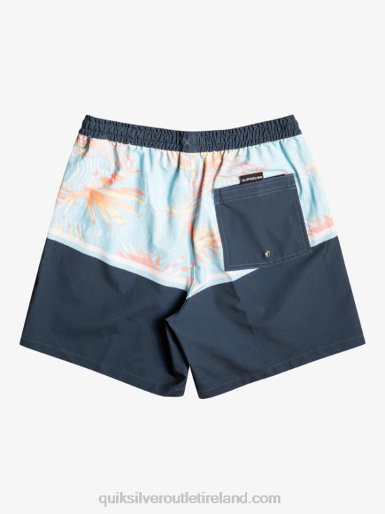 Men Quiksilver Surfsilk Division 17 Volleys N02TD1636 midnight navy