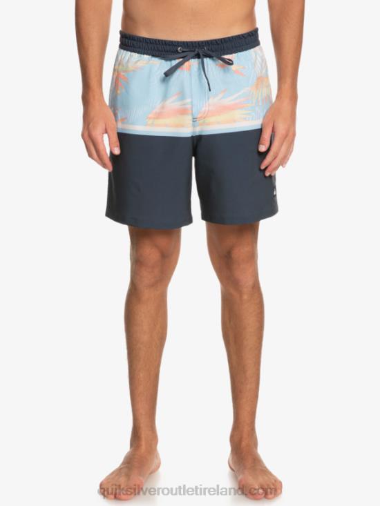 Men Quiksilver Surfsilk Division 17 Volleys N02TD1636 midnight navy