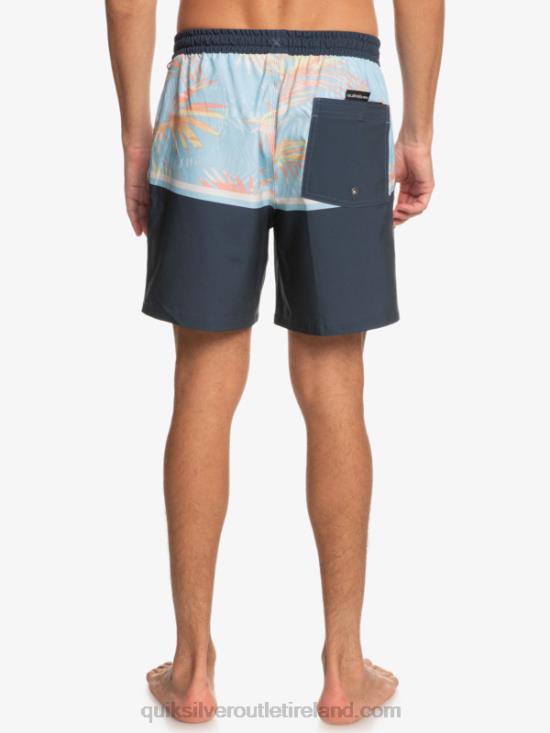 Men Quiksilver Surfsilk Division 17 Volleys N02TD1636 midnight navy
