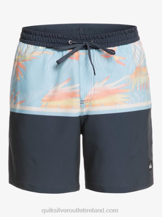 Men Quiksilver Surfsilk Division 17 Volleys N02TD1636 midnight navy