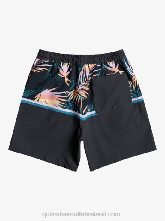 Men Quiksilver Surfsilk Division 17 Volleys N02TD1637 black