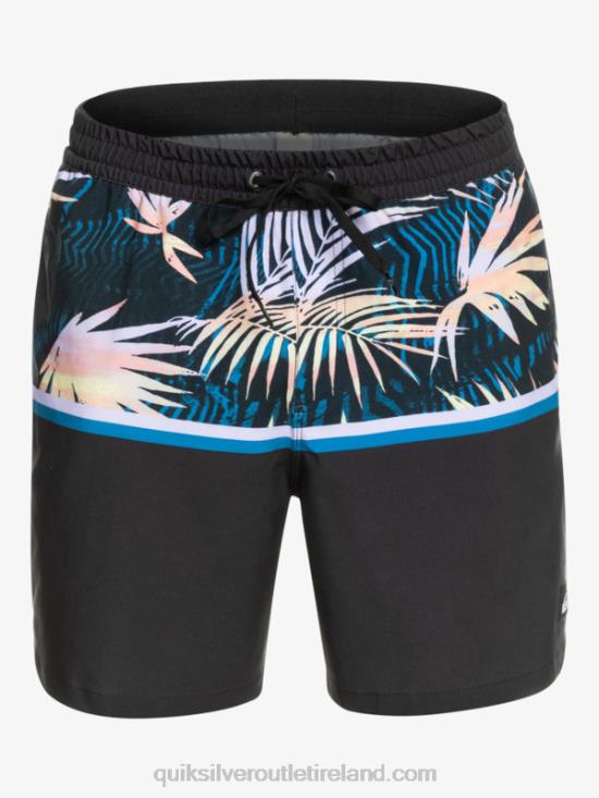 Men Quiksilver Surfsilk Division 17 Volleys N02TD1637 black