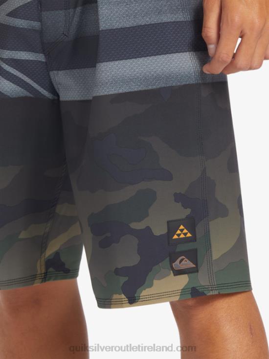 Men Quiksilver Surfsilk Hawaii Pride 20 Boardshorts N02TD181 black