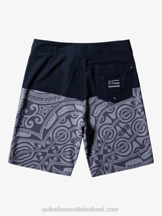 Men Quiksilver Surfsilk Inked 21 Boardshorts N02TD560 black