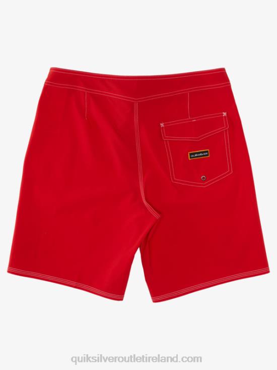 Men Quiksilver Surfsilk Jaws 19 Boardshorts N02TD1125 high risk red