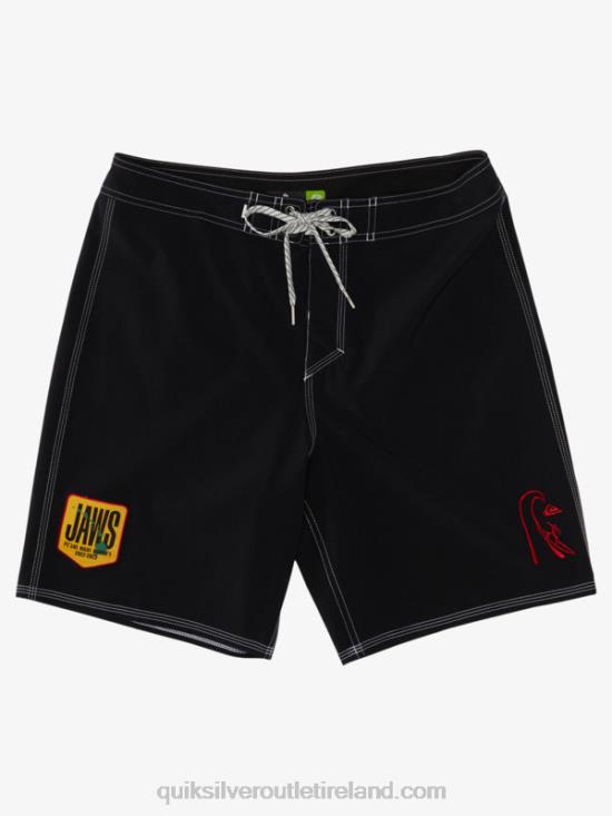 Men Quiksilver Surfsilk Jaws 19 Boardshorts N02TD1126 black