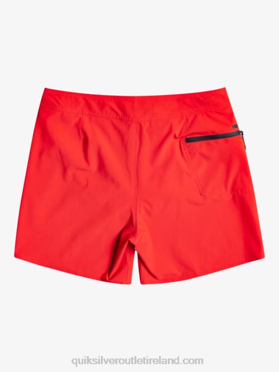 Men Quiksilver Surfsilk Kaimana 16 Boardshorts N02TD337 high risk red