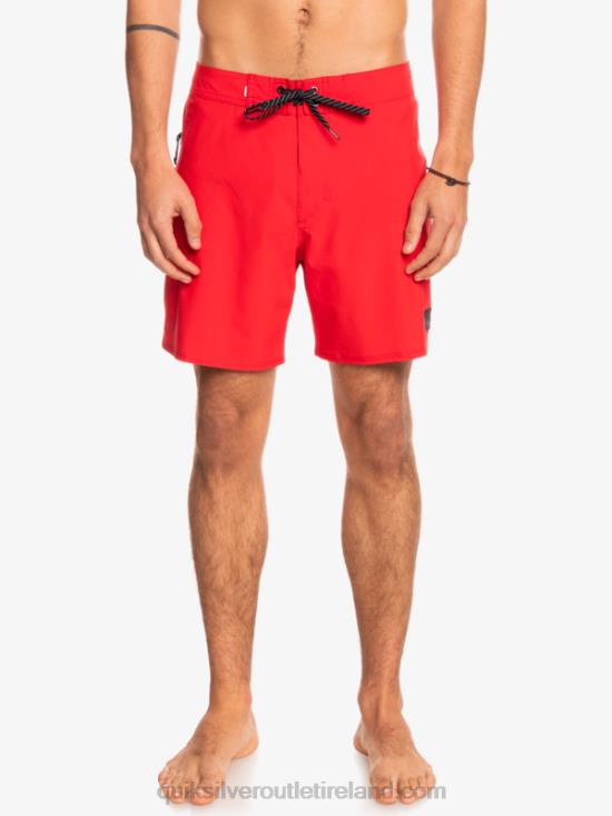 Men Quiksilver Surfsilk Kaimana 16 Boardshorts N02TD337 high risk red