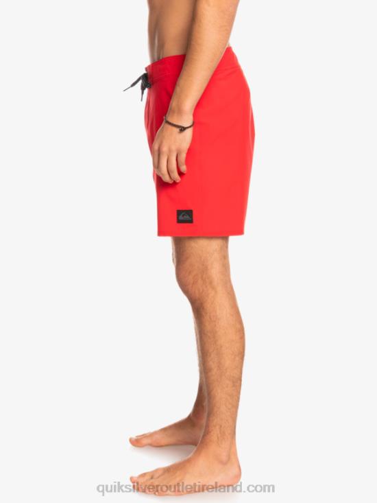 Men Quiksilver Surfsilk Kaimana 16 Boardshorts N02TD337 high risk red