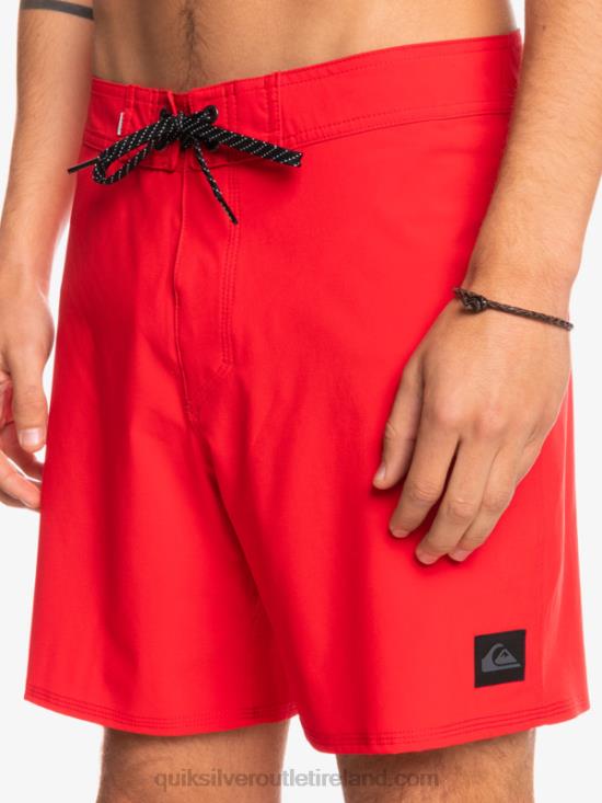 Men Quiksilver Surfsilk Kaimana 16 Boardshorts N02TD337 high risk red