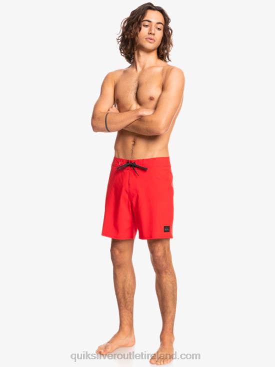 Men Quiksilver Surfsilk Kaimana 16 Boardshorts N02TD337 high risk red