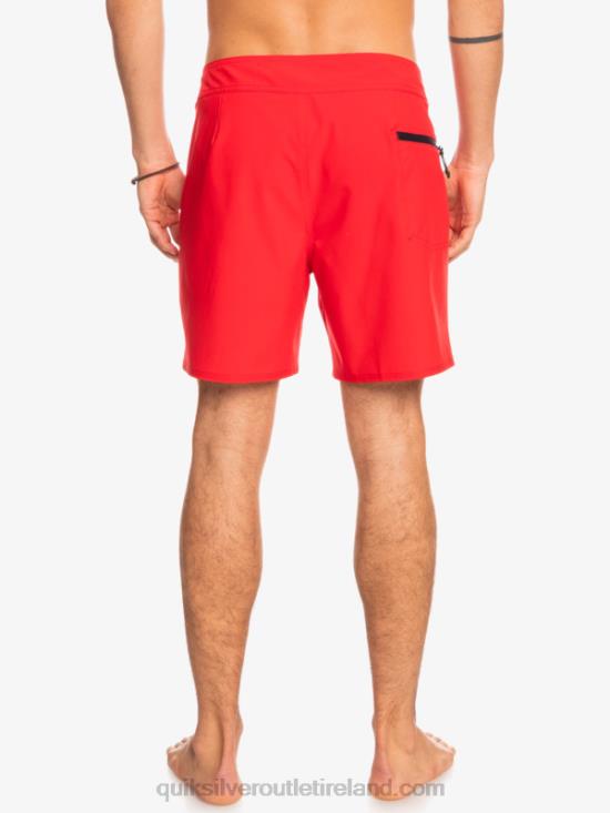 Men Quiksilver Surfsilk Kaimana 16 Boardshorts N02TD337 high risk red