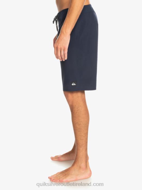 Men Quiksilver Surfsilk Kaimana 20 Performance Boardshorts N02TD76 navy blazer