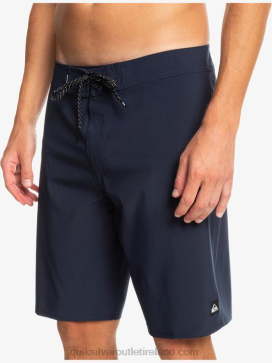 Men Quiksilver Surfsilk Kaimana 20 Performance Boardshorts N02TD76 navy blazer