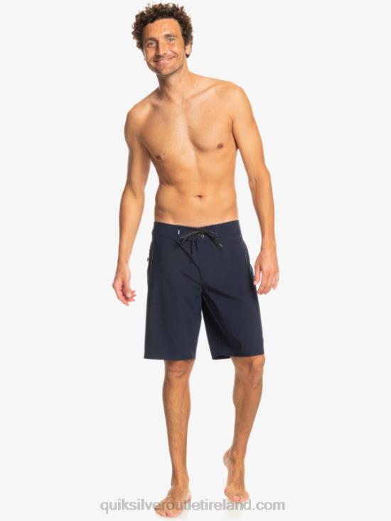 Men Quiksilver Surfsilk Kaimana 20 Performance Boardshorts N02TD76 navy blazer
