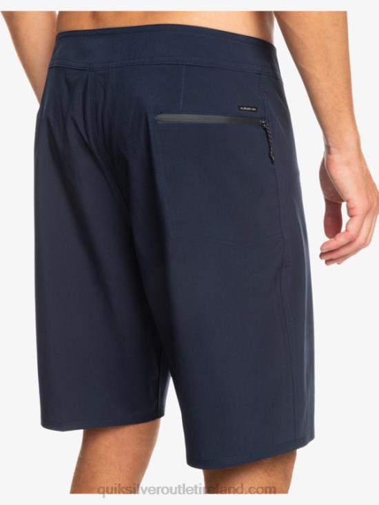 Men Quiksilver Surfsilk Kaimana 20 Performance Boardshorts N02TD76 navy blazer