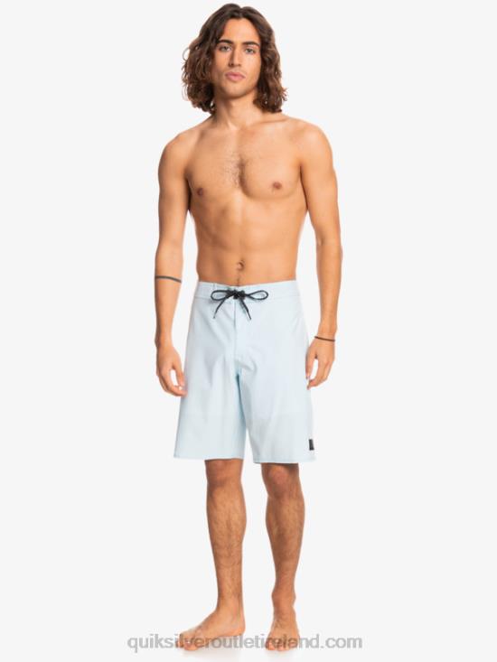 Men Quiksilver Surfsilk Kaimana 20 Performance Boardshorts N02TD85 blue grey